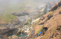 Hot Spring In The Mount Rinjani Hot Spring In The Mount Rinjani