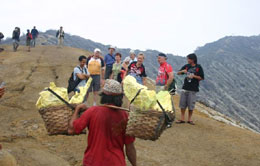 Ijen Crater - Sulfur Ijen Crater - Sulfur
